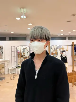 カラー メンズ 💠つたふうか/ 韓国/メンズヘア💠のヘアスタイル