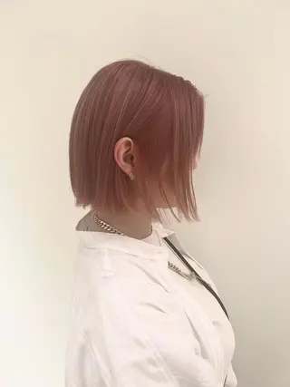 カラー 白金台カラーリスト あきよしのヘアスタイル