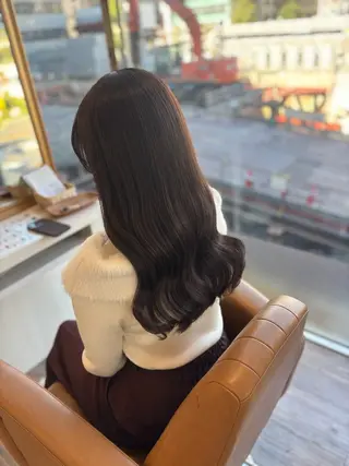 ロング カラー yui🥀/ボブ /暖色/レディースのヘアスタイル