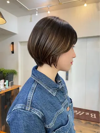 ショート 似合わせカット‪// 鶴我万唯華のヘアスタイル