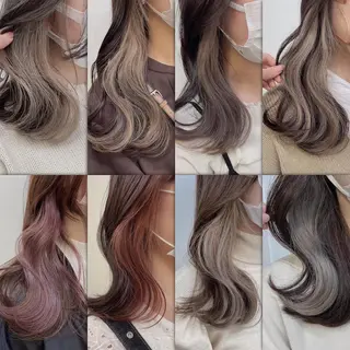 ミディアム カラー 🥞ベージュ系カラー 【すずきりほ】🥞のヘアスタイル