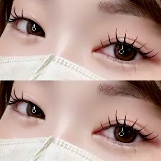 マツエク・マツパ 🦖fein. YUINA🦕⋆͛のマツエク・マツパデザイン