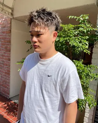 ショート メンズ VEGA天神 ブリーチのヘアスタイル