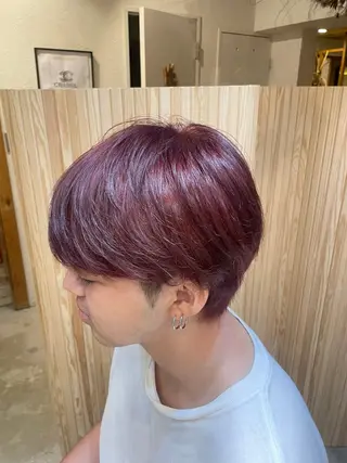 ショート カラー そー たろーのヘアスタイル