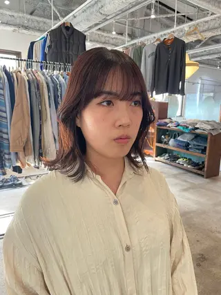 ミディアム ゆるふわガーリーst yle🩰yuukaのヘアスタイル