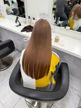 ロング カラー ヘアアレンジ 💗横浜美容室 💗HARUNAのヘアスタイル