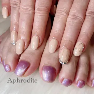 ネイル Aphrodite パラジェル認定サロンのネイルデザイン