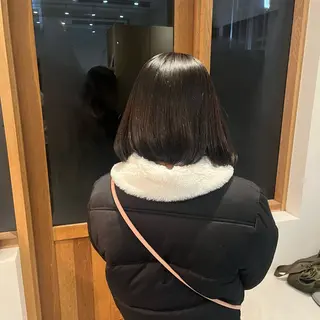 ミディアム Wカラー🐾 ハルナのヘアスタイル