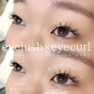 マツエク・マツパ GO TODAY SHAiRE SALON　名古屋パルコ店所属・しみず さきのマツエク・マツパデザイン