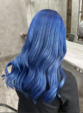 ロング 🌟透明感カラー× モデル/ココロ🦋のヘアスタイル