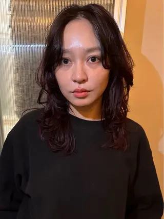 ロング カラー 渡邉 悠斗のヘアスタイル