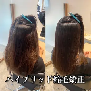 ロング パーマ ブリーチ縮毛矯正/ デサキ ショウヘイのヘアスタイル