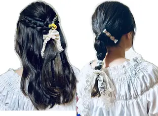 ヘアアレンジ 馬場 麻奈美のヘアスタイル