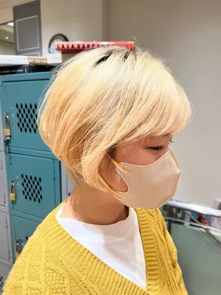 ショート Maison Blanc西宮阪急店所属・小野まさや /ショートカットのヘアスタイル