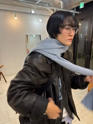 ショート カラー NOUN所属・eri kinjoのヘアスタイル