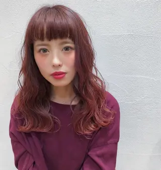 ミディアム カラー メンズカット特化柏駅 徒歩3分LOUのヘアスタイル