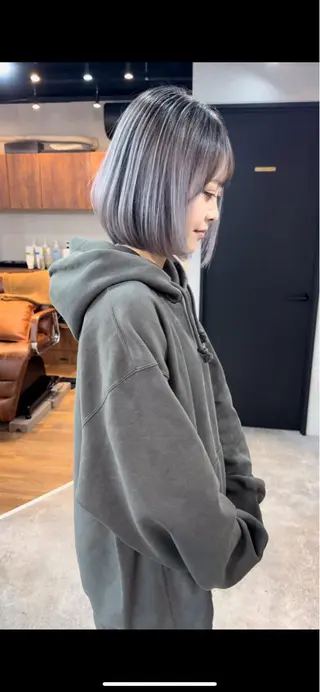 カラー Foi by Belle都賀店（フォワ バイ ベル）所属・FoibyBelle ﾌｫﾜﾊﾞｲﾍﾞﾙのヘアスタイル