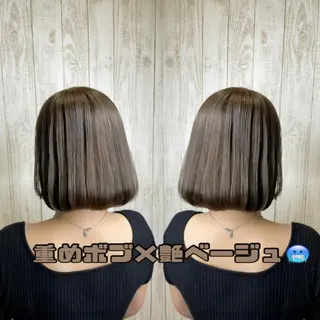 ミディアム カラー 駒田 拳児のヘアスタイル