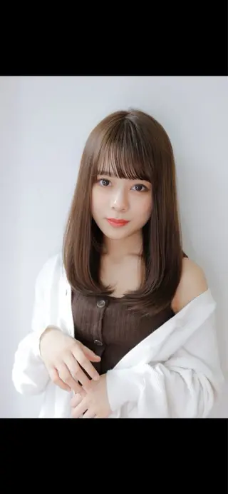 ロング 柏木 輝仁のヘアスタイル