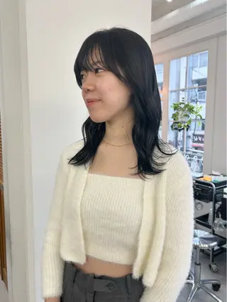 ロング カラー レイヤーボブ/ 艶カラー/サナ🌼のヘアスタイル