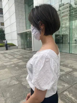 ショート カラー ヘアアレンジ 【代表】 たき〜のヘアスタイル