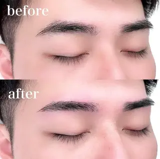 メンズ アイブロウ ivy-nue🩶 Natsumiのマツエク・マツパデザイン