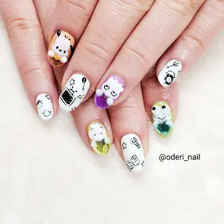 ネイル おで@ oderi_nailのネイルデザイン