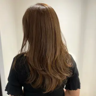 セミロング ショート/ボブ/顔周 りレイヤー/RINAのヘアスタイル