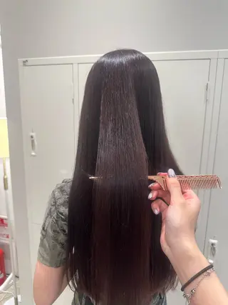 ロング 🍎縮毛矯正モデル 募集/madokaのヘアスタイル
