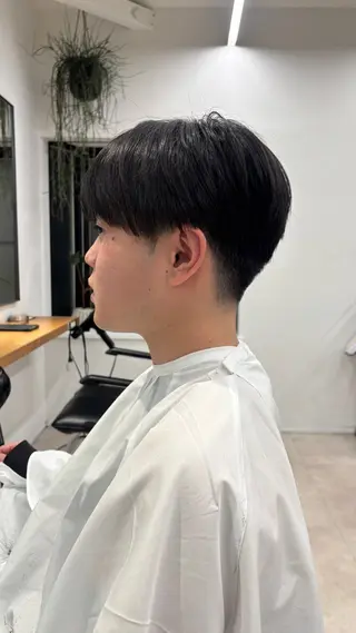 メンズ miyu  / 柔らかい透明感カラーのヘアスタイル