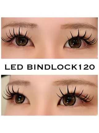 マツエク・マツパ シュガーレイ所属・バインドロック🦋 アンドヘルシーのマツエク・マツパデザイン