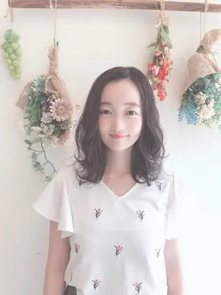 ヘアアレンジ 西 めぐみのヘアスタイル
