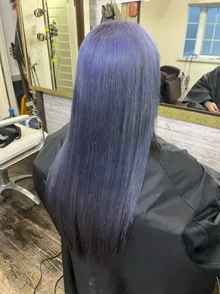 ロング カラー 渡辺 健太のヘアスタイル