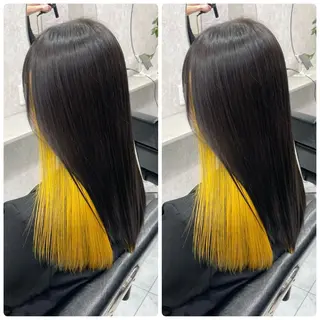 セミロング 🦋ハイトーン🦋 石山 希理🦋のヘアスタイル