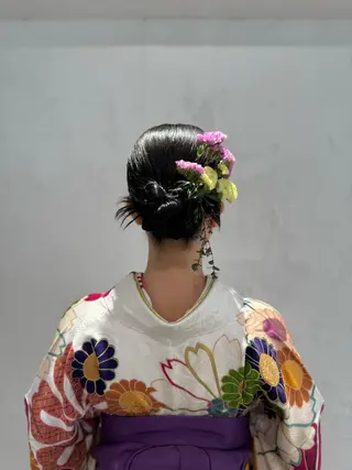 ヘアアレンジ 🍪ﾖｼｲﾊﾙﾈ🍪 ﾗﾍﾞﾝﾀﾞｰｶﾗｰのヘアスタイル