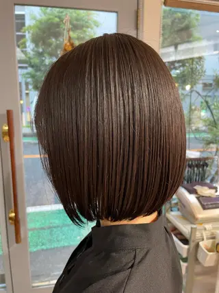 ミディアム カラー パーマ 海外レイヤー 🇺🇸/ヒナコのヘアスタイル