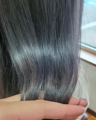 ロング カラー クリーピー　オーナー 福田 将太のヘアスタイル