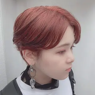 ショート カラー zephyr momonaのヘアスタイル