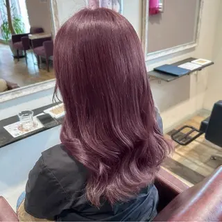 セミロング カラー 柔らかいcolor ¦韓国¦🩰マユ🩰のヘアスタイル