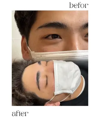 メンズ アイブロウ shavingsalon Ohana所属・ohana brow.の眉毛・アイブロウイメージ