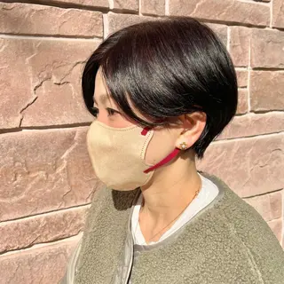 ショート 🪽髪質改善ストレー ト🤍美羽🤍のヘアスタイル