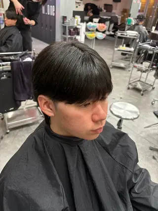 ミディアム カラー パーマ メンズ メンズパーマ特化 🔥韓国ヘア職人🔥のヘアスタイル