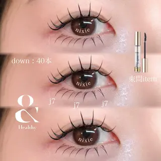 マツエク・マツパ nixie ゆいのマツエク・マツパデザイン