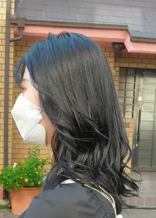 セミロング NEWI京橋 *satokoのヘアスタイル