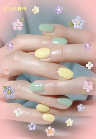 ネイル 林 珠里のネイルデザイン