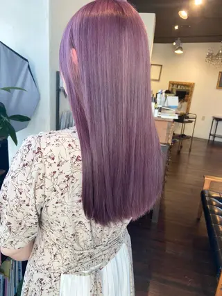 ロング aW HAIRカンノ カナエのヘアスタイル