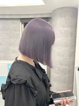 ショート カラー ハイトーン特化サロン 🍑momo🍑のヘアスタイル