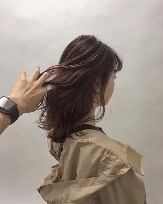 ロング カラー ハイトーン/レイヤー /ウルフ⭐️永田⭐️のヘアスタイル