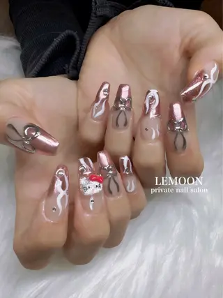ネイル private nail salon　LEMOON所属・nail salon LEMOONのネイルデザイン