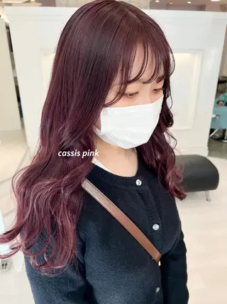 ロング カラー Parve  Mix /板野妃莉のヘアスタイル